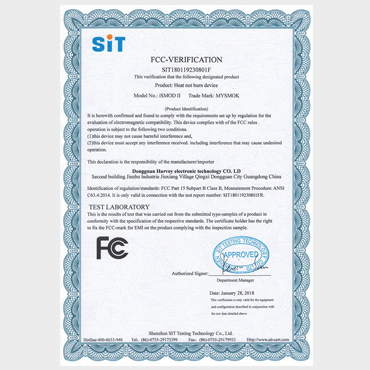 ismod ii certificazioni fcc